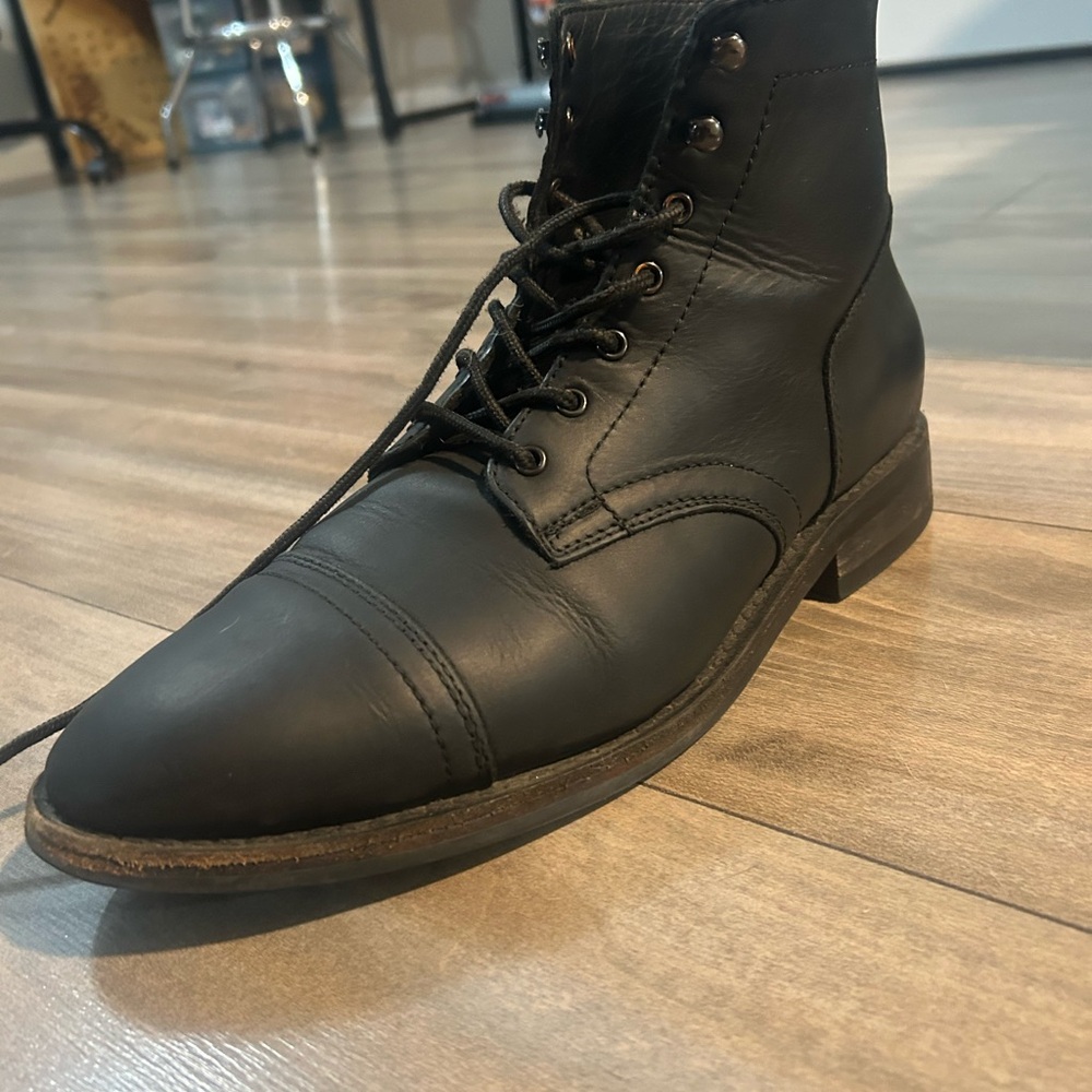 Thursday Boot Company Black Leather Boots